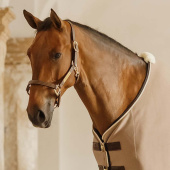 Leather Halter Artificial Wellington Brown Leather Halter Artificial Wellington Brown