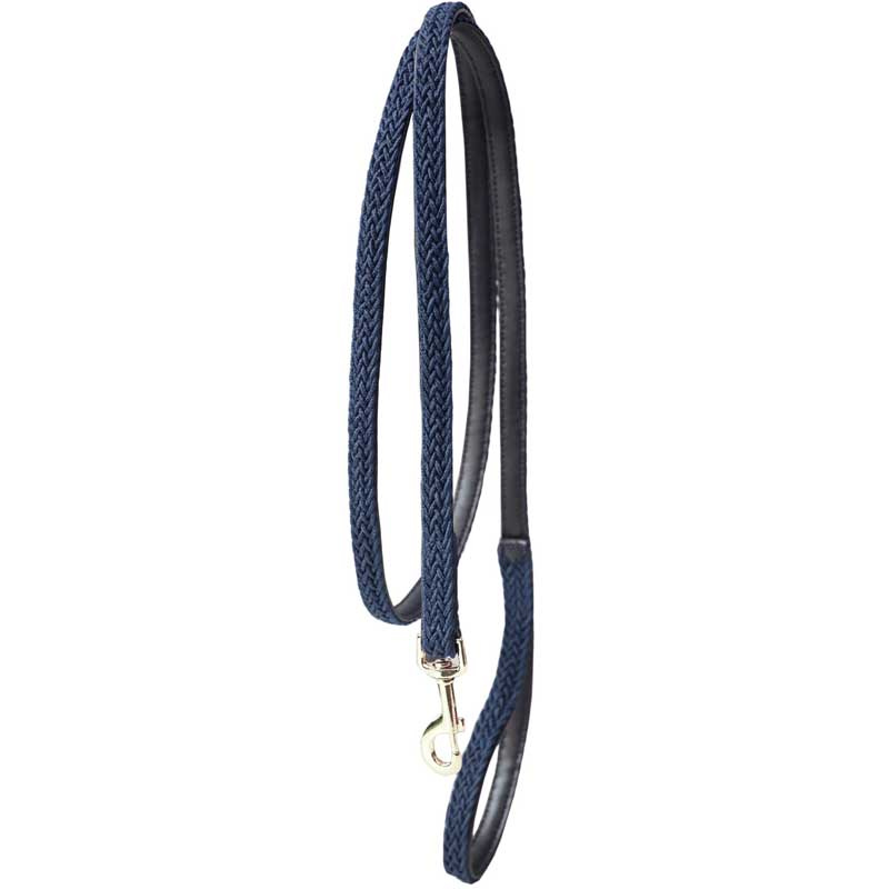 Braided Nylon Lead Navy