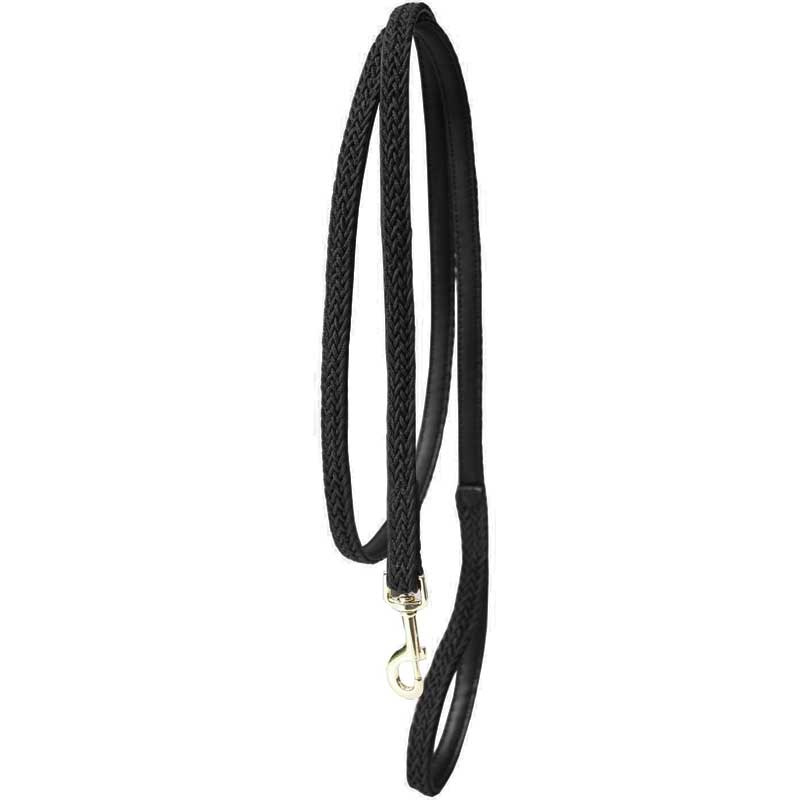 Braided Nylon Lead Black