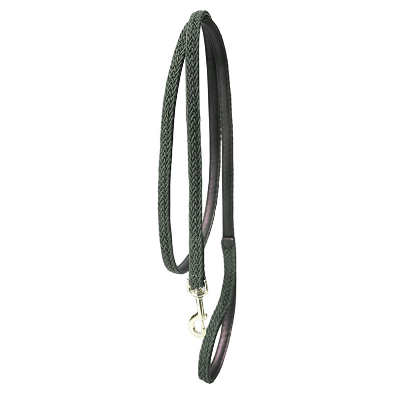 Braided Nylon Lead 2m Olive Green