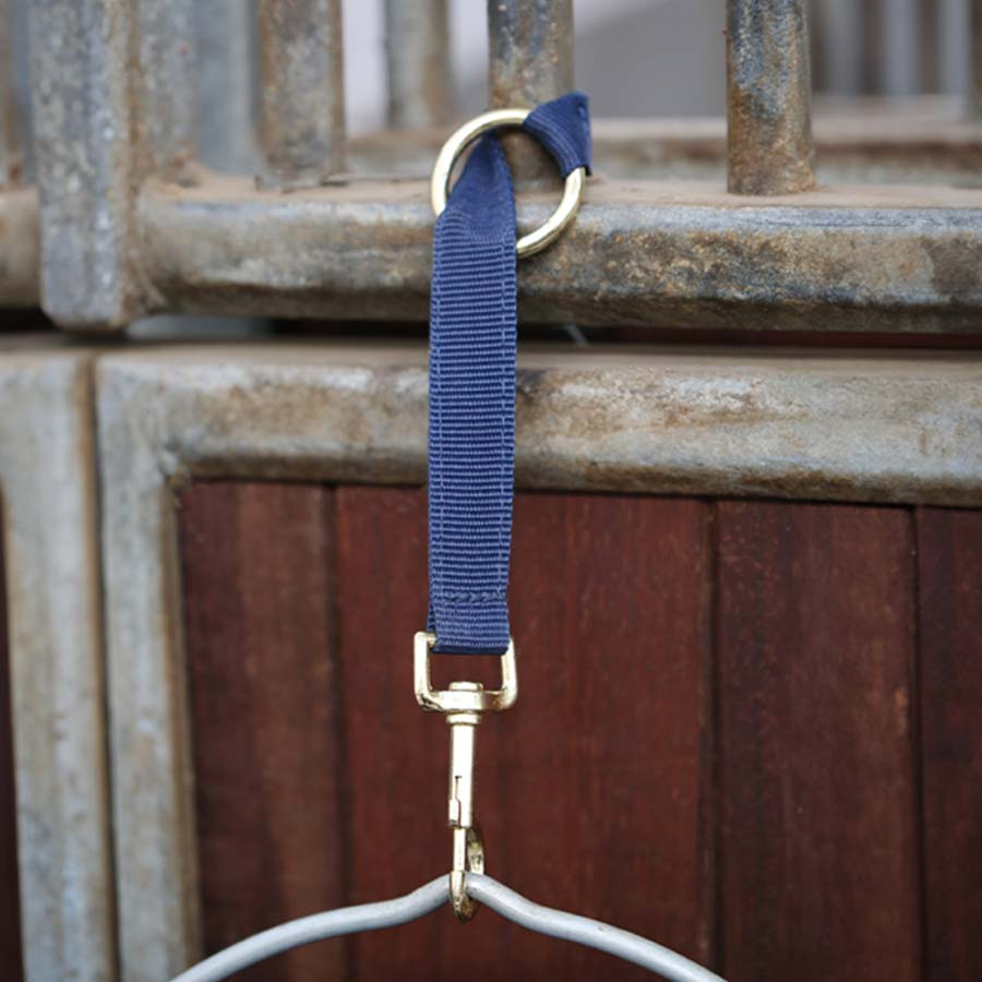 Nylon Holder Hook & Ring Navy Blue