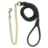 Chain Halter Artificial Leather Black Chain Halter Artificial Leather Black