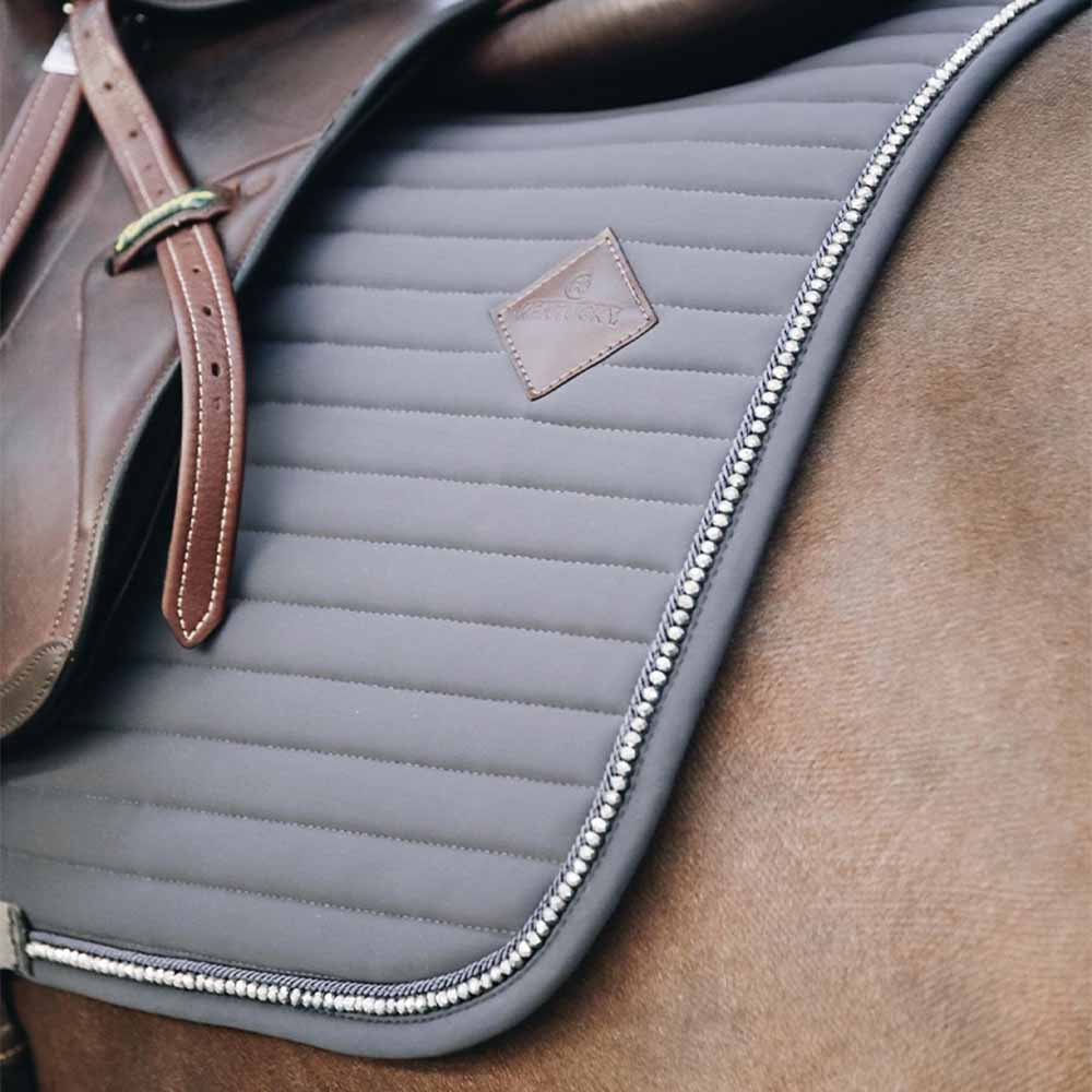 Allround Saddle Pad Pearls Grey