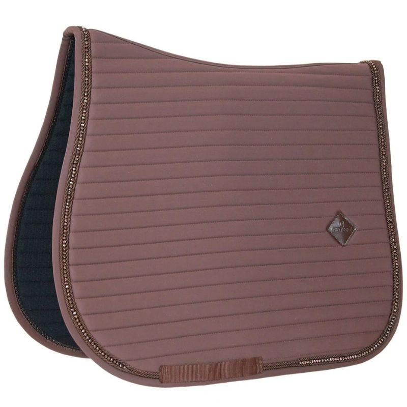 Allround Saddle Pad Pearls Brown