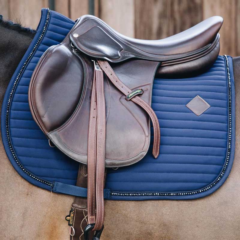 Allround Saddle Pad Pearls Navy