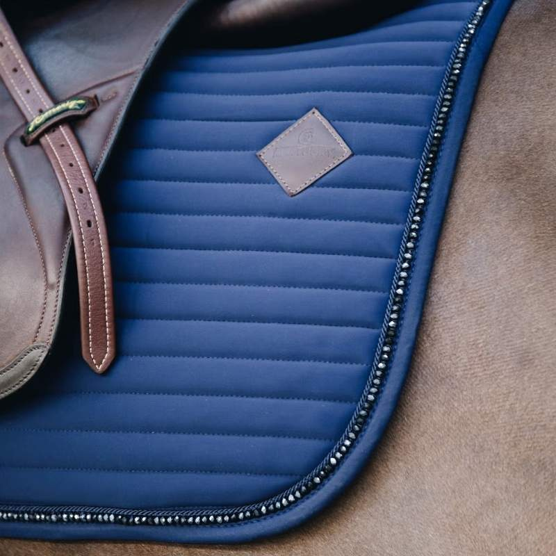 Allround Saddle Pad Pearls Navy