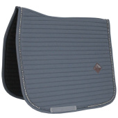 Dressage Saddle Pad Pearls Grey Dressage Saddle Pad Pearls Grey