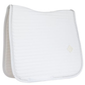 Dressage Saddle Pad Pearls White Dressage Saddle Pad Pearls White