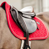 Allround Saddle Pad Velvet Red Allround Saddle Pad Velvet Red