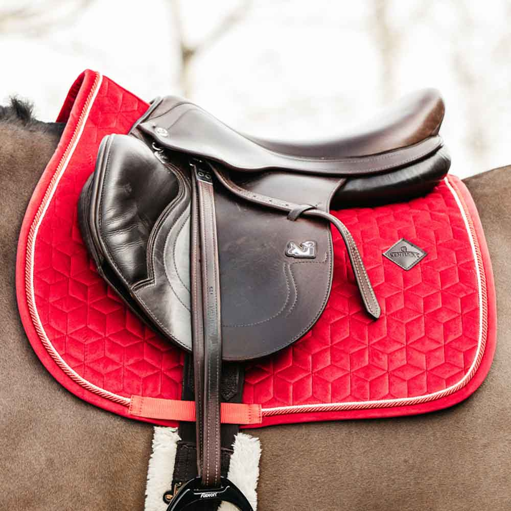 Allround Saddle Pad Velvet Red