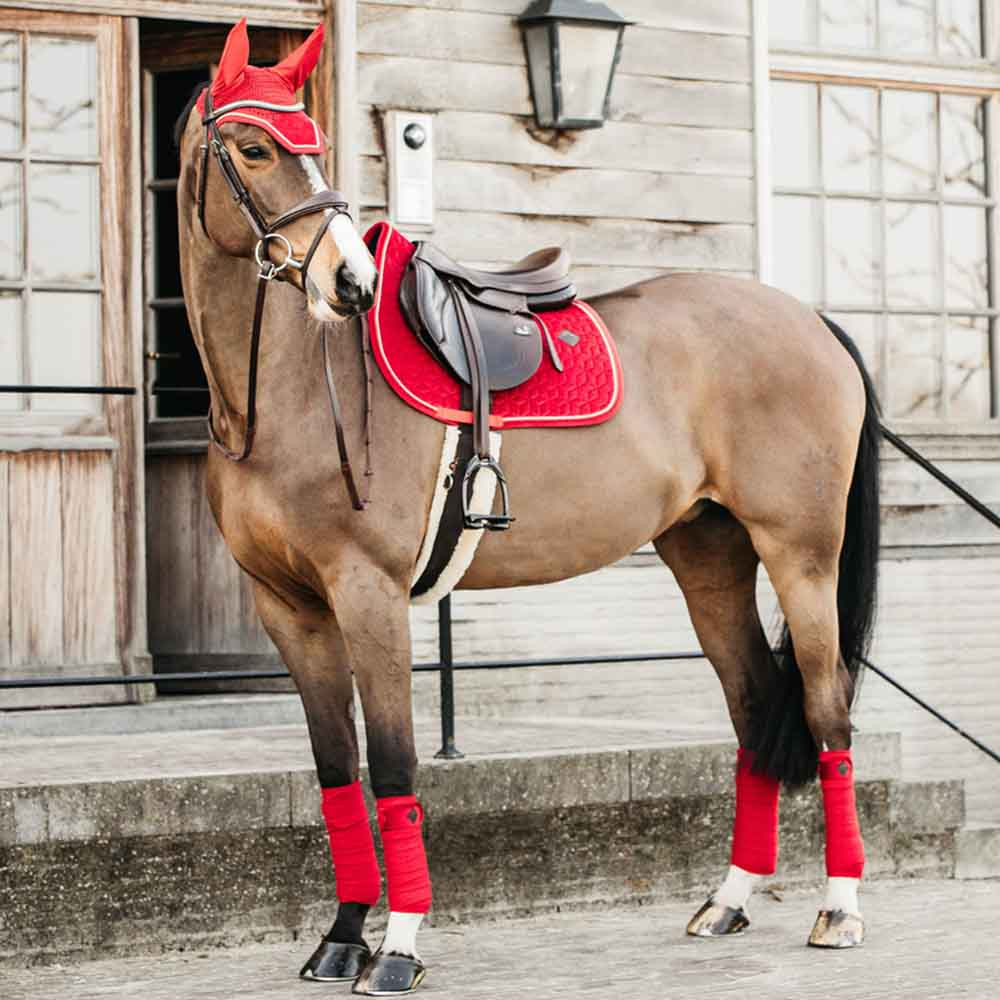 Allround Saddle Pad Velvet Red