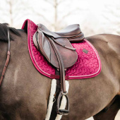 Saddle Pad Velvet Fuchsia Saddle Pad Velvet Fuchsia
