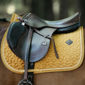 Saddle Pad Velvet Mustard Saddle Pad Velvet Mustard