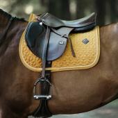 Saddle Pad Velvet Mustard Saddle Pad Velvet Mustard