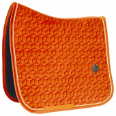 Dressage Saddle Pad Velvet Orange Dressage Saddle Pad Velvet Orange