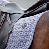 Dressage Saddle Pad Velvet Purple Dressage Saddle Pad Velvet Purple