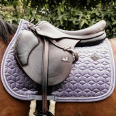 Saddle Pad Velvet Purple Saddle Pad Velvet Purple
