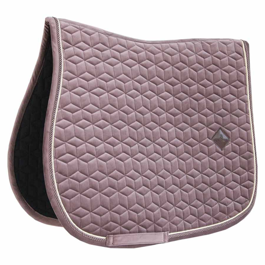 Saddle Pad Velvet Light Purple