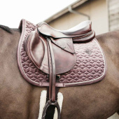 Saddle Pad Velvet Light Purple Saddle Pad Velvet Light Purple