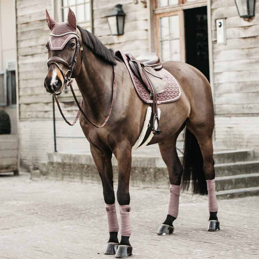 Saddle Pad Velvet Light Purple