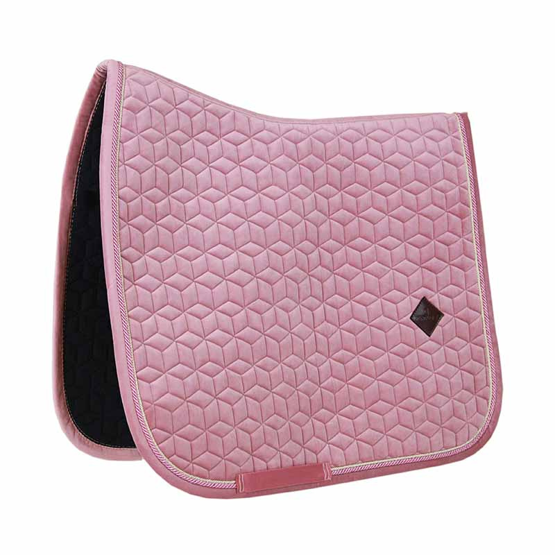 Dressage Saddle Pad Velvet Old Rose