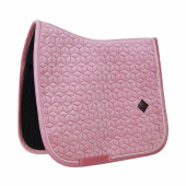 Dressage Saddle Pad Velvet Old Rose Dressage Saddle Pad Velvet Old Rose