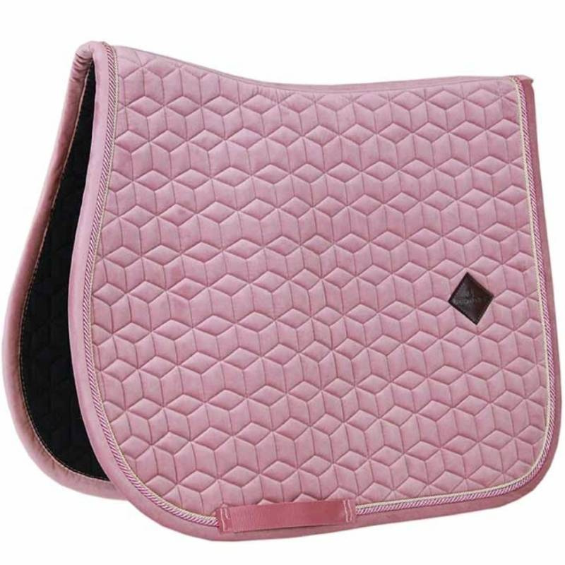 Saddle Pad Velvet Old Rose