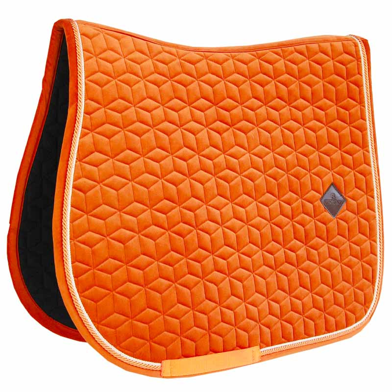 Saddle Pad Velvet Orange