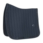 Dressage Saddle Pad Glitter Stone Black Dressage Saddle Pad Glitter Stone Black