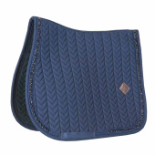 Saddle Pad Glitter Stone Navy Saddle Pad Glitter Stone Navy