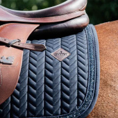 Saddle Pad Glitter Stone Navy Saddle Pad Glitter Stone Navy