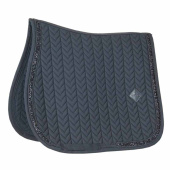 Saddle Pad Glitter Stone Black Saddle Pad Glitter Stone Black