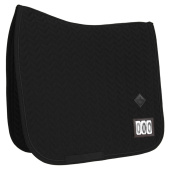 Dressage Saddle Pad Fishbone Competition Black Dressage Saddle Pad Fishbone Competition Black