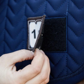 Saddle Pad Fishbone Competition Navy Saddle Pad Fishbone Competition Navy