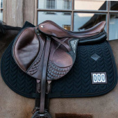 Saddle Pad Fishbone Competition Black Saddle Pad Fishbone Competition Black