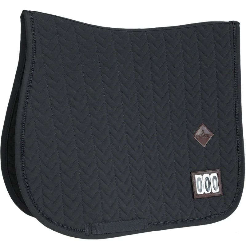 Saddle Pad Fishbone Competition Black