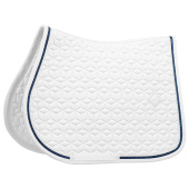 Saddle Pad Glitter Rope White/Navy Saddle Pad Glitter Rope White/Navy
