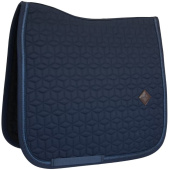 Dressage Saddle Pad Glitter Rope Navy Dressage Saddle Pad Glitter Rope Navy