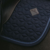 Dressage Saddle Pad Glitter Rope Navy Dressage Saddle Pad Glitter Rope Navy