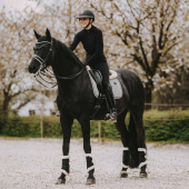 Dressage Saddle Pad Pied-de-Poule Black Dressage Saddle Pad Pied-de-Poule Black