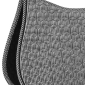 Saddle Pad Pied-de-Poule Black Saddle Pad Pied-de-Poule Black