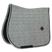 Saddle Pad Pied-de-Poule Brown Saddle Pad Pied-de-Poule Brown