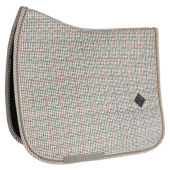 Dressage Saddle Pad Pied-de-Poule Beige Dressage Saddle Pad Pied-de-Poule Beige