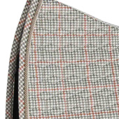 Dressage Saddle Pad Pied-de-Poule Beige Dressage Saddle Pad Pied-de-Poule Beige