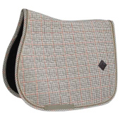 Saddle Pad Pied-de-Poule Beige Saddle Pad Pied-de-Poule Beige