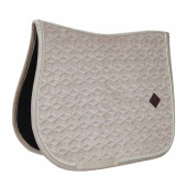 Saddle Pad Basic Velvet Beige Saddle Pad Basic Velvet Beige