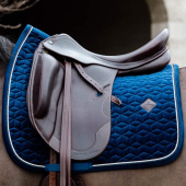 Dressage Saddle Pad Basic Velvet Navy Dressage Saddle Pad Basic Velvet Navy