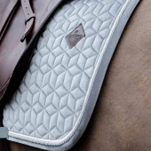 Saddle Pad Basic Velvet Grey Saddle Pad Basic Velvet Grey