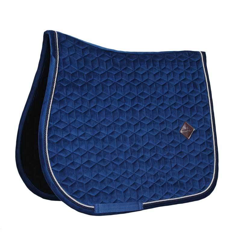 Saddle Pad Basic Velvet Navy