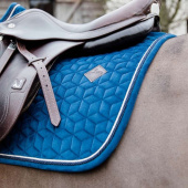 Saddle Pad Basic Velvet Navy Saddle Pad Basic Velvet Navy